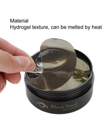 Black Pearl Eye Masks Gel - 60 Pcs for Dark Circles Eye Bags & Firm Skin | Best Eye Care Solution - Buy Online on GoSupps.com