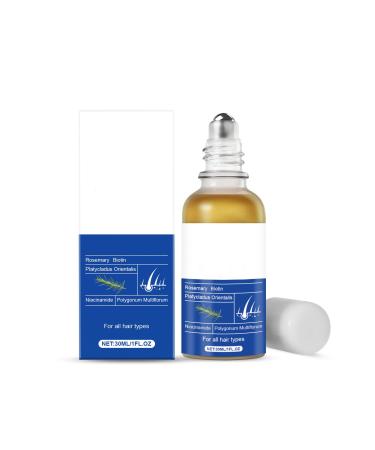 Essence capillaire roll-on la biotine et au romarin 30 ml. Nourrit les follicules pileux prot ge le cuir chevelu et donne du volume aux cheveux. Formule l g re. 1pcs