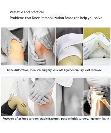 Orthopedic Knee Brace - Adjustable Hinged Support for ACL/MCL Injuries & Osteoarthritis | One Size Fits All - Buy Online on GoSupps.com