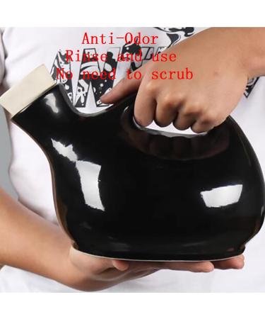 2500ml ICEMOB Pee Bottle for Men with Lid Urinals for Men Spill Proof Ceramics Urine Bottles for Men Travel Urinal for Home Camping Reusable Easy to Clean - Buy Online on GoSupps.com