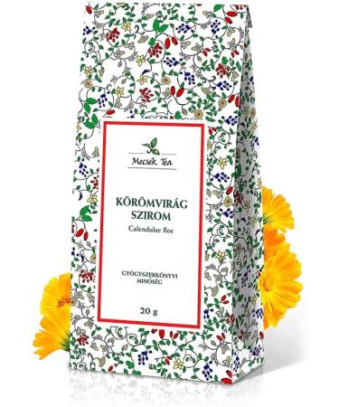 Calendula Flower Herbal Natural Premium Loose Leaf Tea 20g Calendulae Flos - Buy Online on GoSupps.com