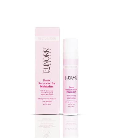 Barrier Restoration Gel cream oil free face nourishing fragrance free Moisturizer with skin barrier supporting ceramide for oily combination sensitive & dry skin|50gm