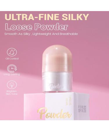  MFYOUPK Makeup Setting Powder | Anti-Sweat Brightening Matte | Poreless Finishing Loose Powder For Women All Skin Tones Imperfections Evening Dating Shopping Birthday - Buy Online on GoSupps.com