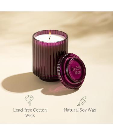 La Jolie Muse Lavender Scented Candle - Luxury Aromatherapy Gift for Women, 80 Hours Long Burning, Stress Relief - 12.3oz - Buy Online on GoSupps.com