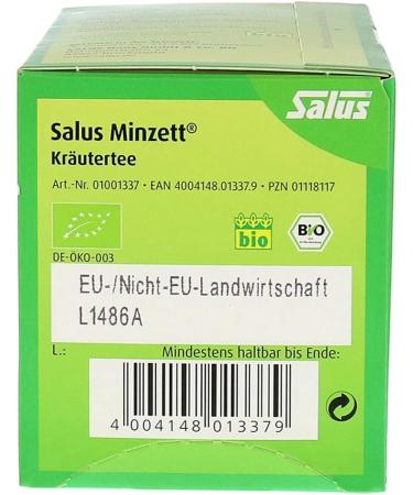  Salus Salus Minzett Organic Herbal Tea 15 FB (0.05 kg) - Buy Online on GoSupps.com