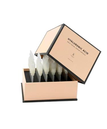 Vivienne Hu Hyaluronic Acid Serum Capsules - Retinol Infused Hydrating Facial Serum for Intense Hydration & Plumping - 30 Capsules - Buy Online on GoSupps.com