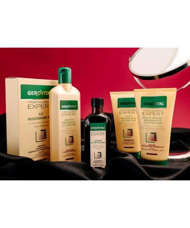 Gerovital Tratament Expert Regenerating Shampoo Hair Care 250 ml - Buy Online on GoSupps.com