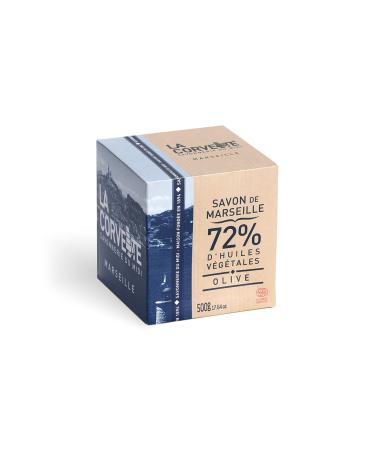 Buy La Corvette Marseille Olive Soap Cube 500g - ECOCERT Certified | International Shipping Available - Buy Online on GoSupps.com