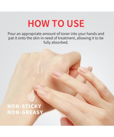 RAZUYEN 230ml Glycolic Acid Facial Toner for Oily Skin Hydrating Essence Toner With Salicylic Acid For Cleansing And Refining Pores Exfoliating And Balancing Skin 7.78 Fl Oz Rose - Buy Online on GoSupps.com