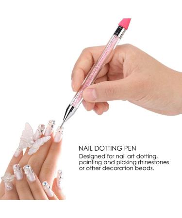 Nail Painting Pen Double End Dotting Pen Durable Portable Convenient Lightweight Easy to Use for Professional Use Home Use - Buy Online on GoSupps.com