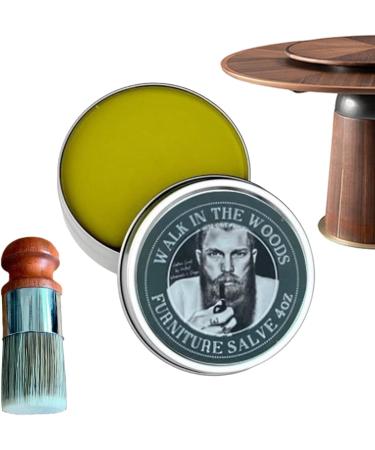 Furniture Salve For Leather Salve With Brush For Leather Leather Salve With Brush Leather Restorer Repair & Conditioner Furniture Polish Wax Long-Lasting Leather Care Kit For Wood Chair - Buy Online on GoSupps.com