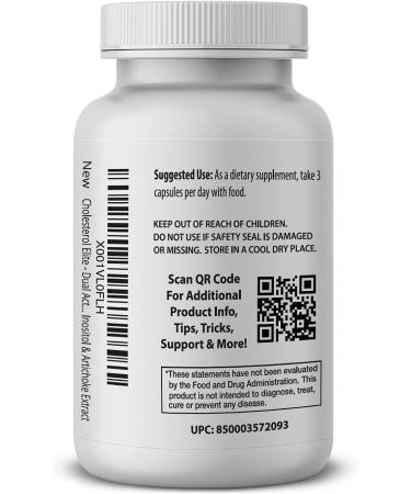 Pro Formulations MD Cholesterol Elite - Dual Action Support with Red Yeast Rice & Aged Garlic Extract - 90 Vcaps - Buy Online on GoSupps.com