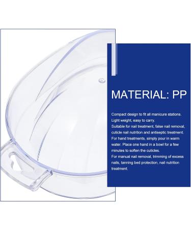 Ipetboom Manicure Hand Soak Bowl Nail Glitter Nail Tool Nail Art Salon Supply Manicure Removing Bowl Soaking Bowl T Tool Nursing Nail Gel Polish Manicure Tool Acrylic Japanese-style Remover - Buy Online on GoSupps.com
