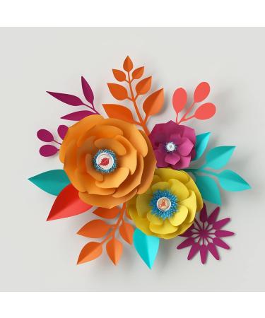 Healifty Mini Brads Round Paper Fasteners - 50 Pcs for Scrapbooking and Crafts - Buy Online on GoSupps.com