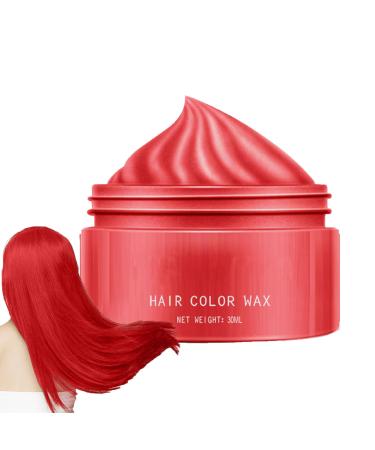 Hair Coloring Wax - 30 ml Temporary Hair Dye | Washable Hair Dye Styling Paste for Women Teens Parties Costumes
