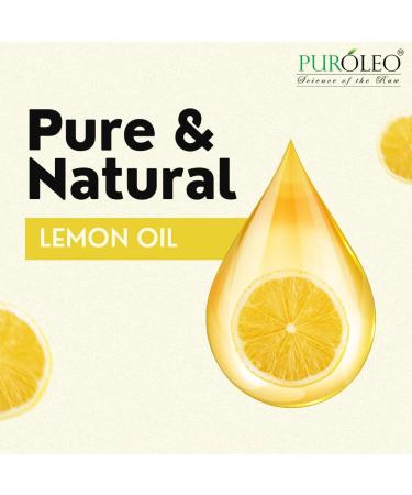 PUROLEO Lemon Essential Oil 16 Fl Oz/473 ML (Packed in Canada) 100% Pure & Natural Fresh Lemon Peels for Aromatherapy DIY Cleaning Products and Personal Care - Uplifting Citrus Aroma in Every Drop 16 Fl Oz (Pack of 1) - Buy Online on GoSupps.com