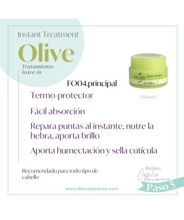 Chihtsai Olive Instant Treatment 150ml | Repair & Condition Hair - International Shipping - Buy Online on GoSupps.com