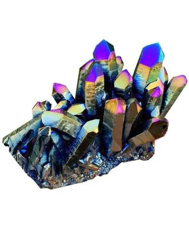 Jewellery Irregular Natural Colorful Rainbow Quartz Crystal Cluster Crystal Ore Rock Minerals Geode Specimen Home Decor Specimen - Buy Online on GoSupps.com
