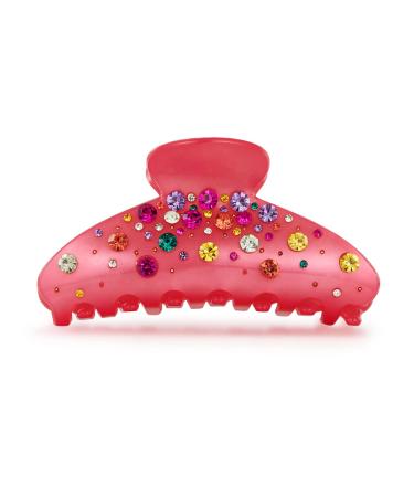 Shop Lilie & White Pink Acrylic Hair Clips for Women - Non-Slip Medium Claw Hair Clips | HC21224A - Buy Online on GoSupps.com