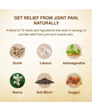 Ayurveda Pirant Tablet for Joint & Muscle Health - Reduce Inflammation, Morning Stiffness & Joint Pain | Arthrozene Joint Supplement - Buy Online on GoSupps.com
