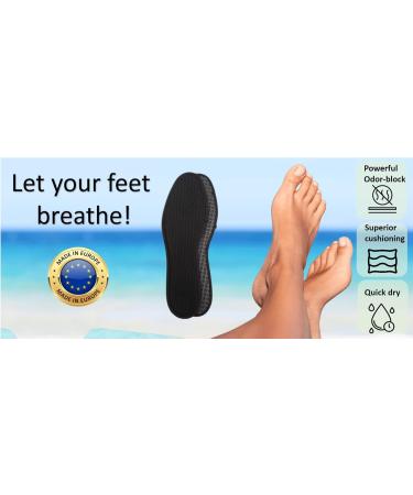 Cool Human DriSoles Barefoot Insoles for Sweaty Feet | Sockless Comfort - As Seen on Kickstarter | International Shipping Available - Buy Online on GoSupps.com