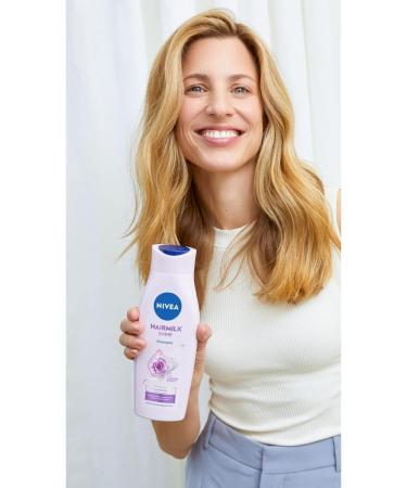 NIVEA Milky Shine Shampoo Trigger Hair Milk Natural Shine 400 ml - Buy Online on GoSupps.com