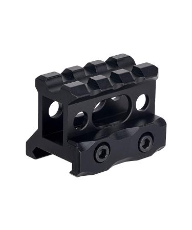 FOCUHUND 3 slots Short Riser Mount 1 "Height Slim Picatinny Short Riser Mount Picatinny Rail Riser Mount Tactical Scope Riser Base Mount from aluminum alloy - Buy Online on GoSupps.com
