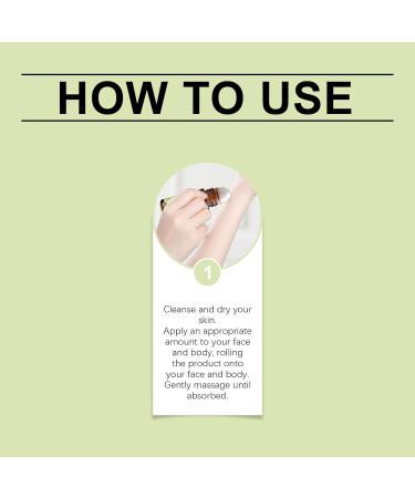 BRVLY Castor Oil Roll On for Belly Face and Body Multifunctional Use Castor Oil Facial Serum for Women Under Eye Roller Ball for Moisturizing and Firm Look Hair Growth Serum RollOn 1 - Buy Online on GoSupps.com