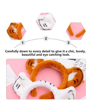 FOMIYES Tiger Ears Headband - 2 Pack Animal Ears for Parties & Costumes | Perfect Gift - Buy Online on GoSupps.com