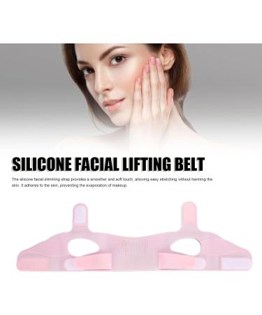 Dekaim Silicone Facial Slimming Strap Double Chin Reducer Reusable Comfortable Fit Face Lifting Belt for Wrinkle Sagging Face - Buy Online on GoSupps.com