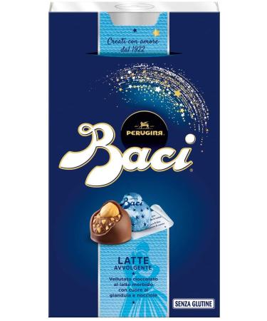 Perugina Perugina Baci Bijou Milk Chocolate Filled with Gianduja and Hazelnut 200g (Pack of 3)