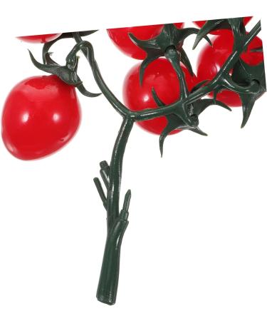 Abaodam 5pcs String Simulated Cherry Tomatoes Yellow Cherry Tomatoes Decor Lifelike Vegetables Lifelike Fruit Model Fake Tomatoes Fruits Faux Fake Grapes Pvc Fake Food Mini Child Redx5pcs 18X16CMx5pcs - Buy Online on GoSupps.com