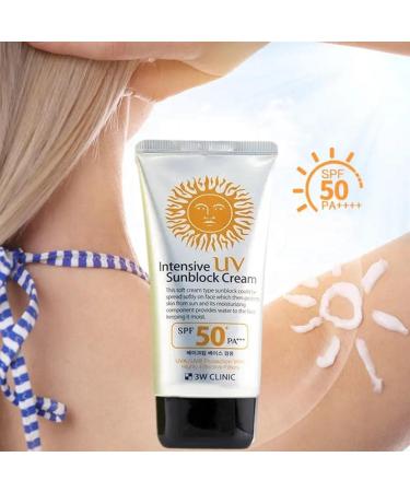 ZEESOON Intensive UV Sunscreen Sunblock Cream 4 Pack SPF50+ PA+++ 70ml - 3W Clinic - Buy Online on GoSupps.com
