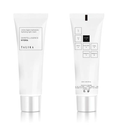 Talika - Light Moisturising Face Cream - Skintelligence Hydra Hydrating Light Cream - Soothes Moisturises and Restores Balance to the Skin Daily - Tube 50 ml