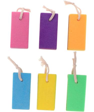 FRCOLOR Lot De 3 Grattoirs Pieds Pour liminer Les Peaux Dures Pierre Gommage De Bain Pour Hommes Et Femmes 6 Pi ces X 3 - Buy Online on GoSupps.com