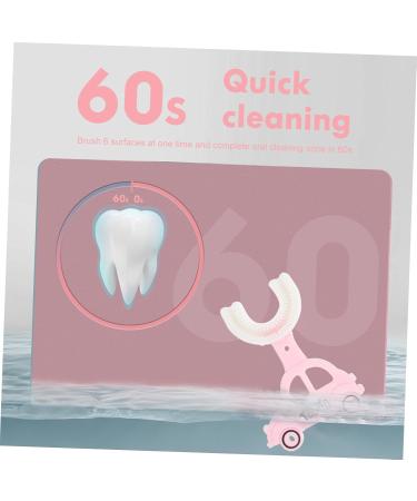 Seaesfoufu Silicone U-Type Electric Toothbrush for Toddlers | Eco-Friendly Baby Toothbrush | International Shipping Available - Buy Online on GoSupps.com