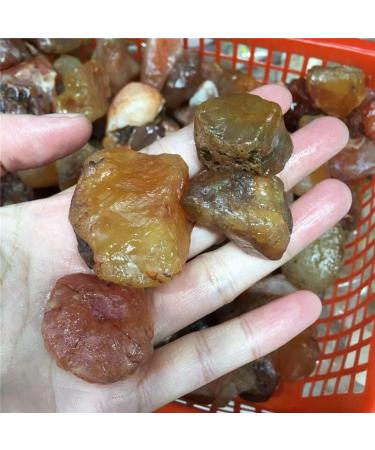 Natural Rough Carnelian Raw Stone Crystal Red Agate Reiki Gemstone Craft Decor - (Color: Random delivery Size: 15-30mm) Stone Mineral Specimen - Buy Online on GoSupps.com