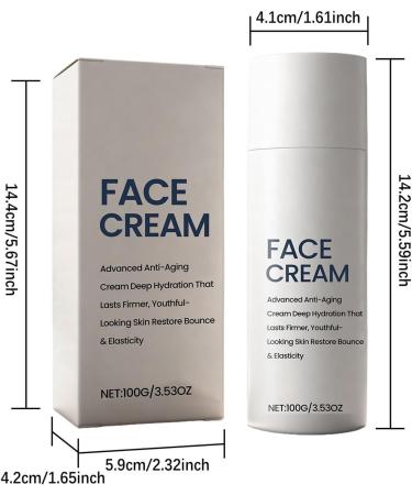  G n rique Moisturizing Face Cream 100g Nourishing & Firming Balm Facial Moisturizer for Women For Deep Hydration & Soothing For Dry And Sensitive Skin - Buy Online on GoSupps.com