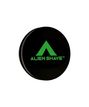 Alien Shave Premium Shaving Soap For Men (Solar Lime). Powered with Coconut Oil & Glycerin 4 Oz (1-Pack)