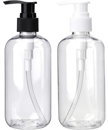 Bekith 16 Pack 8oz Empty Lotion Bottles with Pumps - Clear Plastic Containers for Hand Soap, Body Wash, and Creams - Buy Online on GoSupps.com