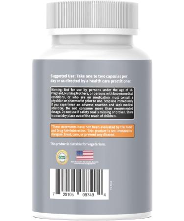 RaeSun Botanics TUDCA (Tauroursodeoxycholic Acid) 60 Capsules 300mg Serving Premium Quality 3rd Party Tested Maximum Liver Support - Buy Online on GoSupps.com