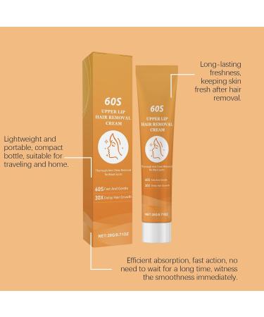 Cr me d pilatoire pour les l vres pour femmes l'aloe vera et l'huile de jojoba cr me d pilatoire douce apaisante et hydratante adapt e tous les types de peau (1pcs) - Buy Online on GoSupps.com