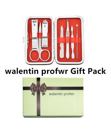 Nail Knip Set & Manicure Kit for Men - Stainless Steel Grooming Tools in Portable Travel Suitcase - Perfect Gift for Husband Friends & Family - Buy Online on GoSupps.com