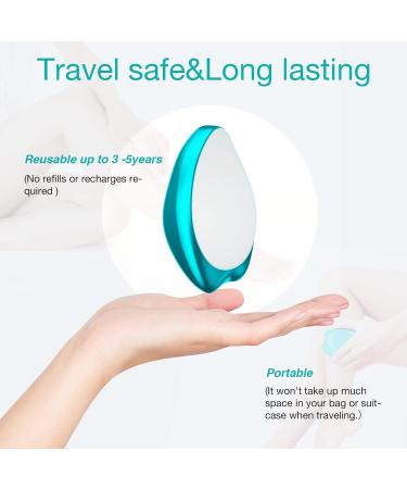AnjoCare Crystal Hair Eraser: Painless Hair Remover & Exfoliation Tool for Women/Men - Buy Online on GoSupps.com