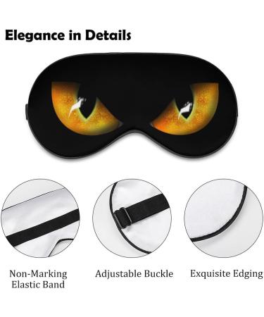 LynaRei Big Evil Eyes Sleeping Mask - Adjustable Animal Eye Blindfold for Total Light Blockage - Style 4 - Buy Online on GoSupps.com