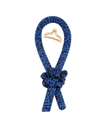 HMMJ Women Heatless Curling Rod Headband No Heat Curl Silk Ribbon with Hair Clips and Scrunchie Sleeping Hair Rollers DIY Hair Styling Tools Kit for Soft Headband Wave Formers Hair Curlers 8