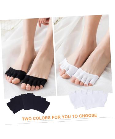 Frcolor 8 Pairs Half Socks for Women & Men - Invisible Toe Mopper Socks for Sandals Slip-On Sneakers & High Heels - Buy Online on GoSupps.com