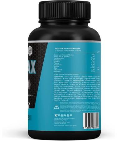 Powerful Pure Testosterone Booster | Andean Maca and Taurine | Boosts your intimate relationships | Increases muscle mass and physical performance | Fat-burning action | 120 caps. - Buy Online on GoSupps.com