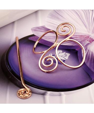 Shop Lurrose Celtic Hair Clips | Alloy Viking Jewelry & Vintage Ponytail Holder for Women & Girls - Buy Online on GoSupps.com