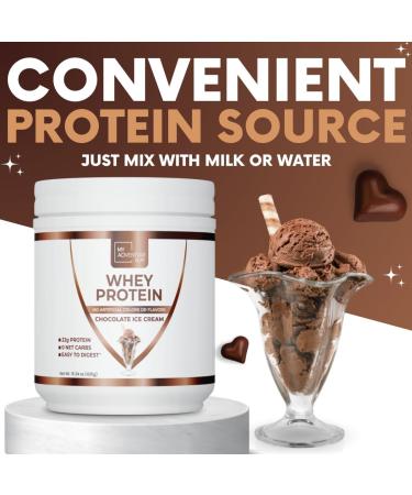 Buy My Adventure to Fit Whey Isolate Protein Powder | Low Carb Chocolate Ice Cream | Stevia Sweetened | Muscle Growth | 15 Servings - International Shipping Available - Buy Online on GoSupps.com